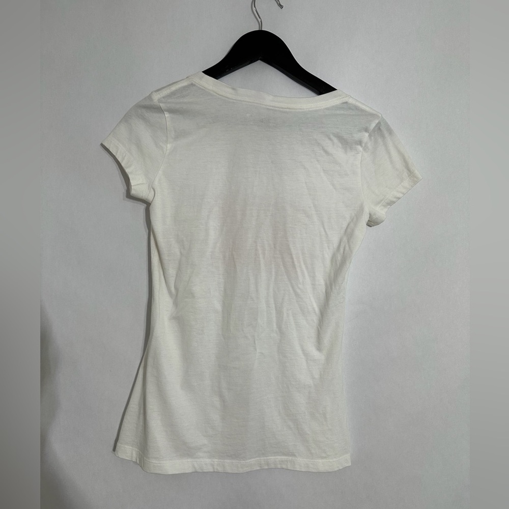 Victoria’s Secret Bombshell White w Metallic Pink Rare Y2K Graphic Tee Small - Picture 10 of 13
